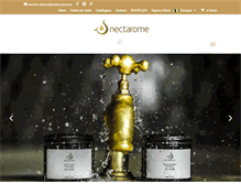 Tablet Screenshot of nectarome.com